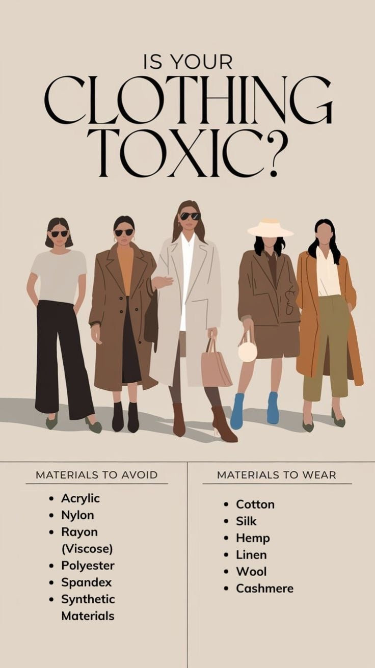 Är dina kläder giftiga? Sanningen om material, kemikalier och hur väljer du bättre?