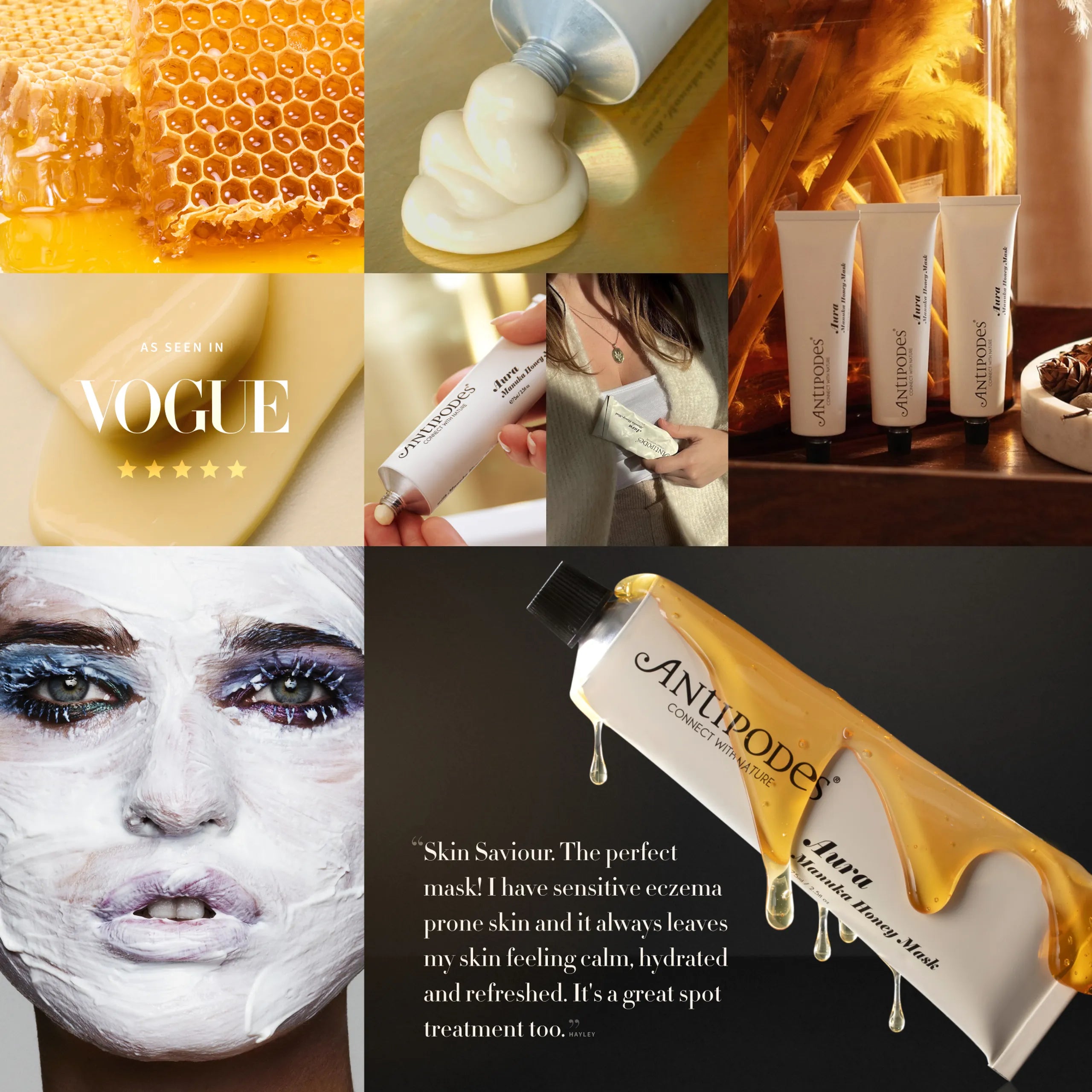 Upptäck Aura Manuka Honey Mask: Antipodes #1 bestseller in France