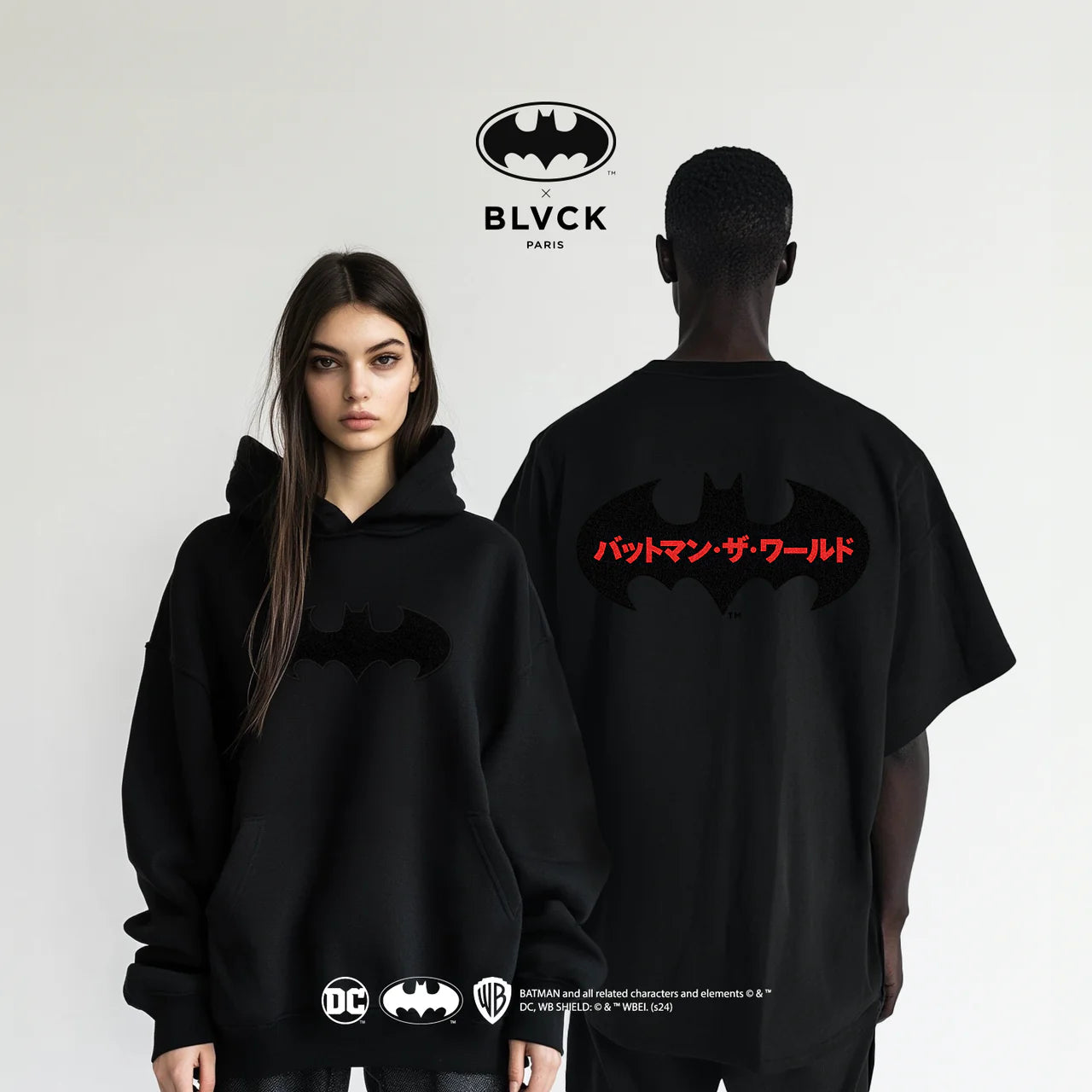 Batman x Blvck Collection – Mörk elegans möter ikonisk superhjältedesign. Upptäck det exklusiva samarbetet mellan Blvck Paris och DC Comics.