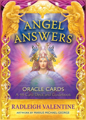 Angel Cards - Angel Answers Oracle Cards by Radleigh Valentine 