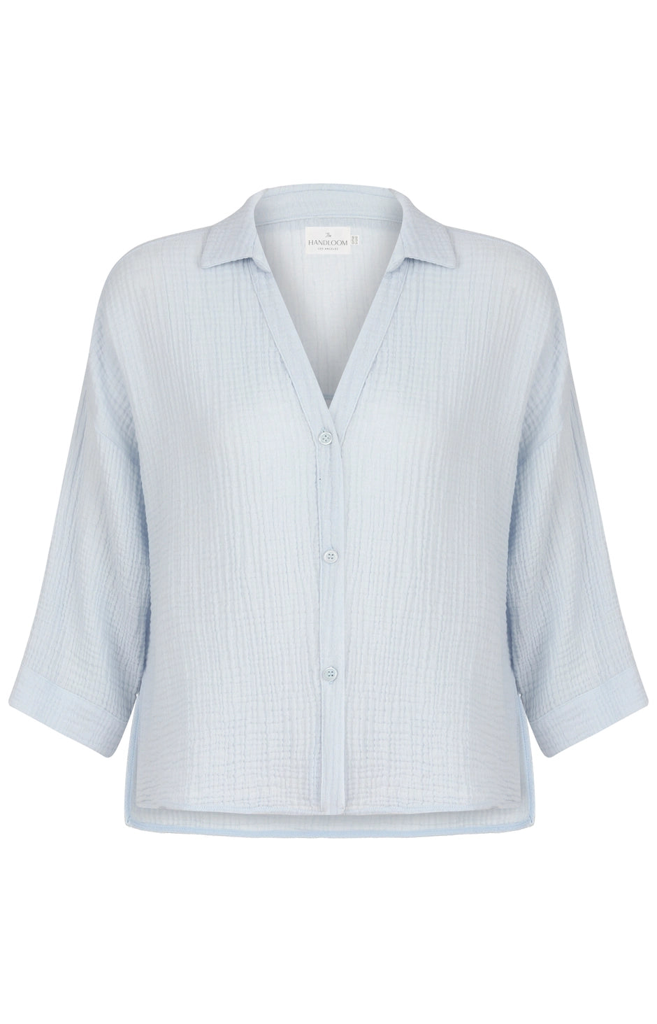 Echo Mini Shirt - Baby Blue, The Handloom Los Angeles