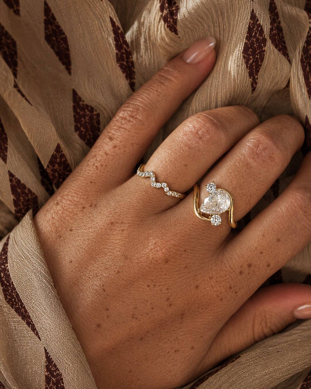 Larissa Ring – Gold Plated | NAVA Copenhagen