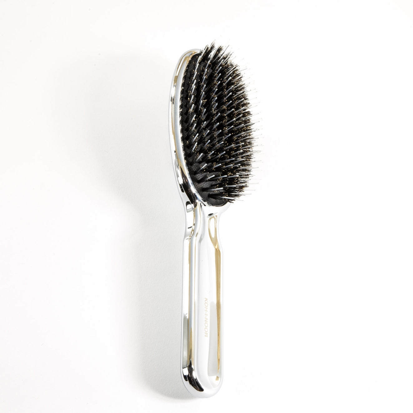 KOH I NOOR Metal hairbrush with boar bristles