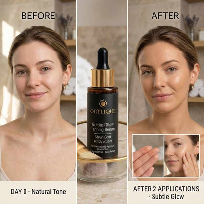 Gradual Glow Self-Tan Serum – Naturlig brun utan sol för ansiktet