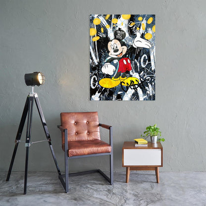 Acrylic glass picture - Mickey Cash