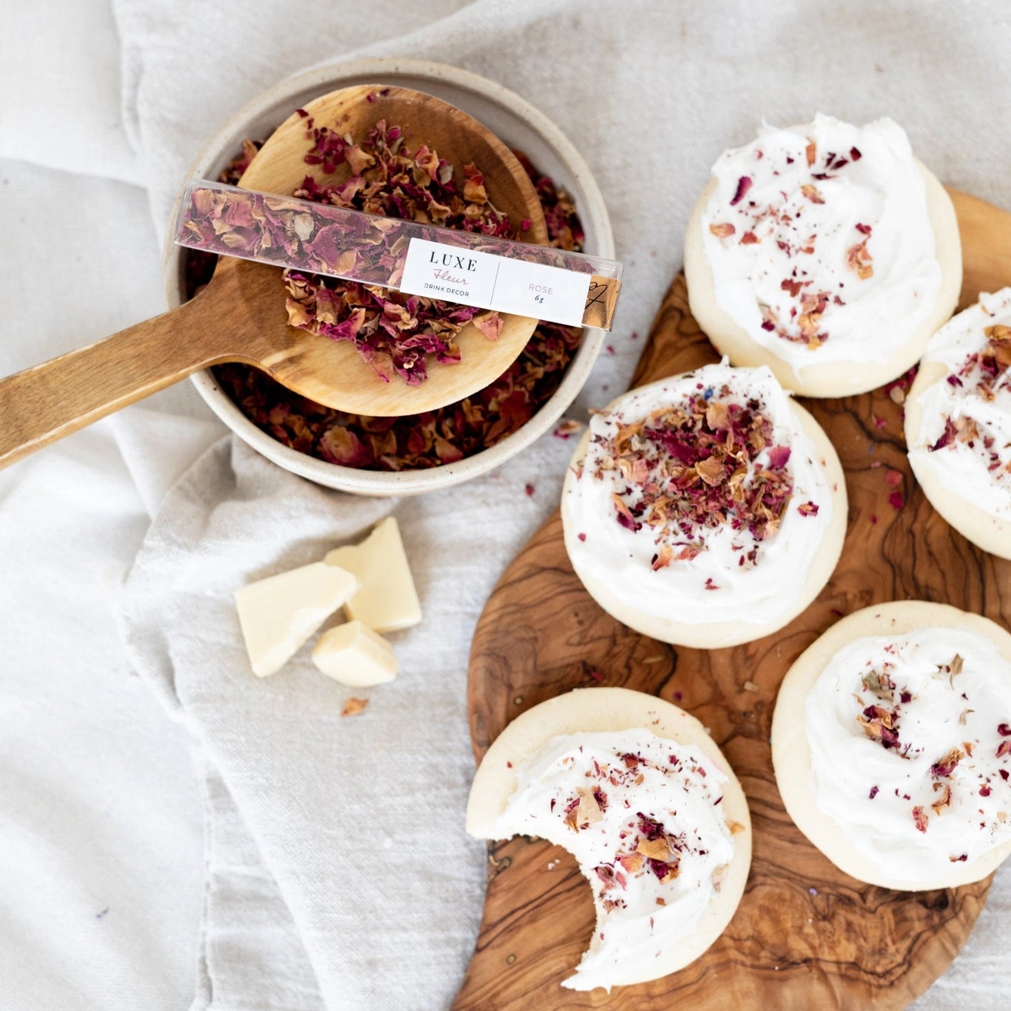 ROSE PETALS | TOPPINGS, TEA PRESS