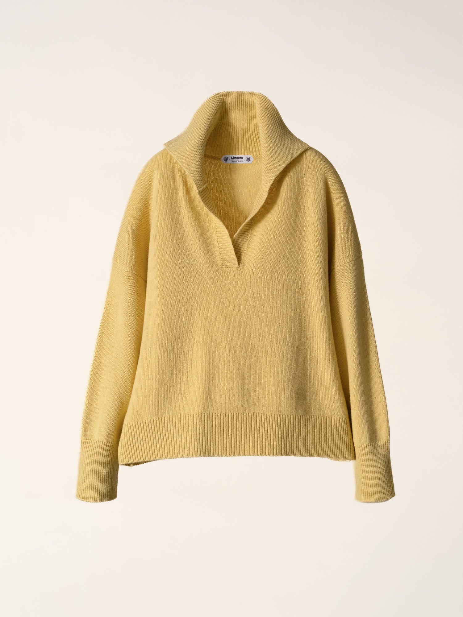 Wool &amp; Cashmere Polo Sweater