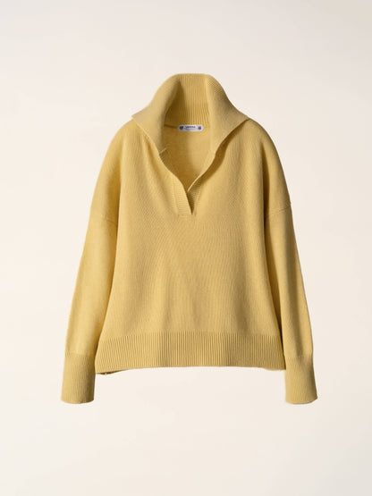 Wool &amp; Cashmere Polo Sweater