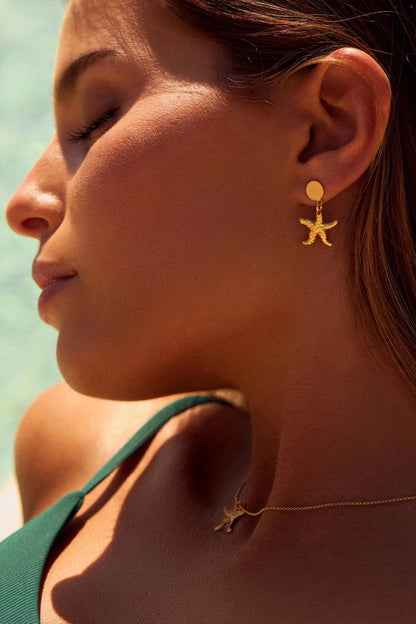 Seastar Earrings, Sofia Godinho