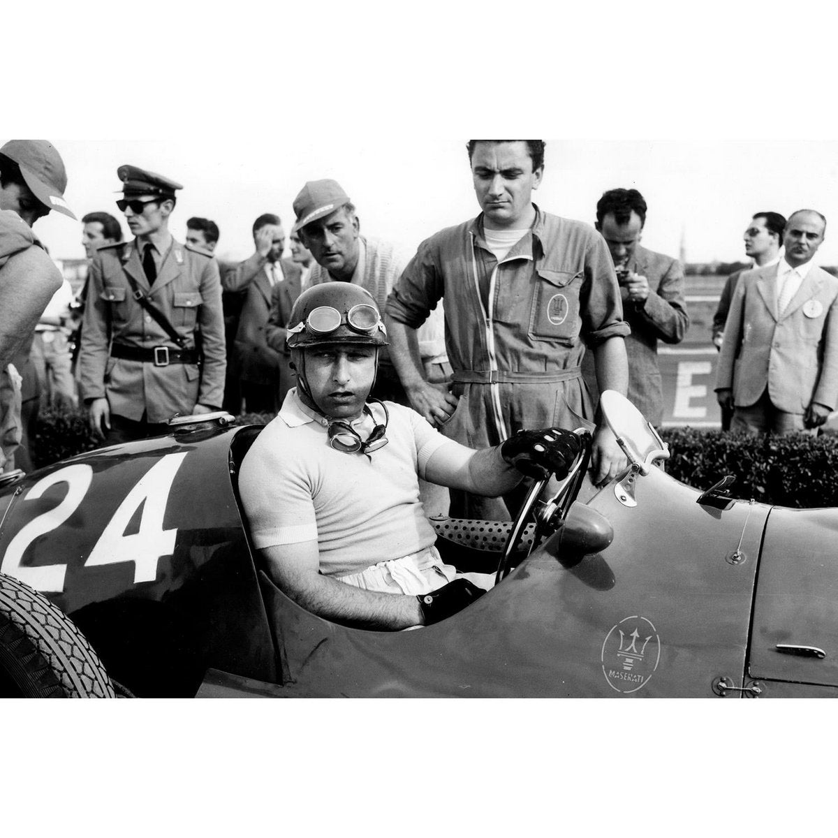 Acrylglastavla - Manuel Fangio