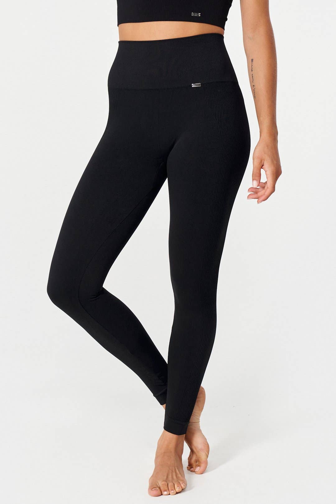 Figurskulpterande Leggings med Push-Up Effekt