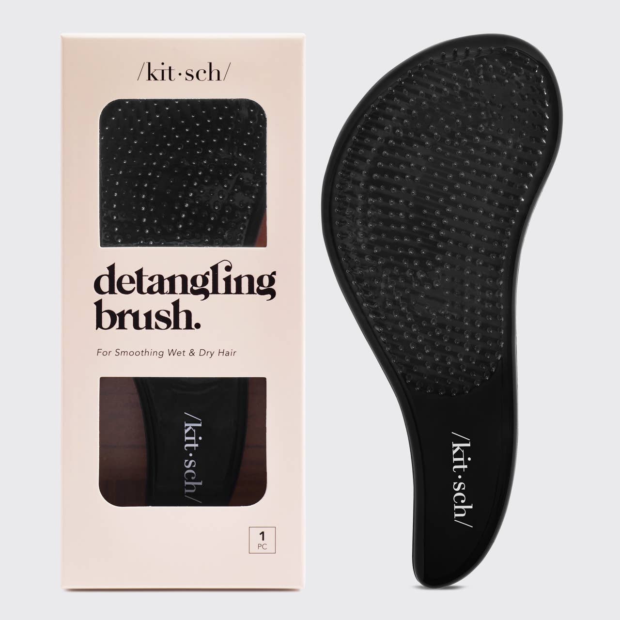 Kitsch Detangling Brush – Svart