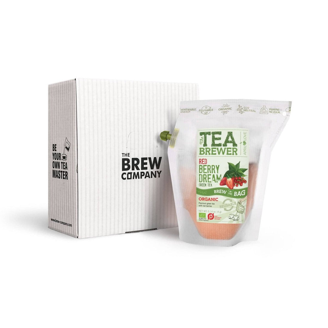 Ekologiskt grönt te med bär – Red Berry Dream | TeaBrewer
