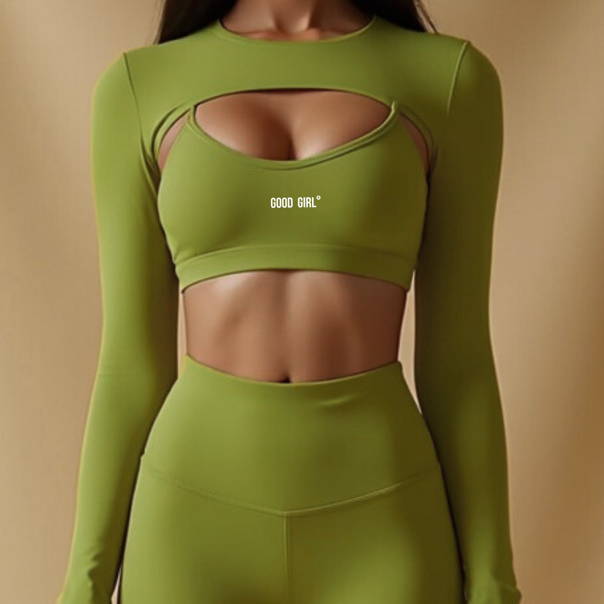 BAD HABITS® 2-in-1 Longsleeve Top – Green