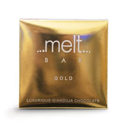 Gold Gianduja – 50% choklad med hasselnöt &amp; Maldon havssalt