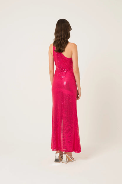 Fevan Asymmetric Maxi Dress, AmyLynn 