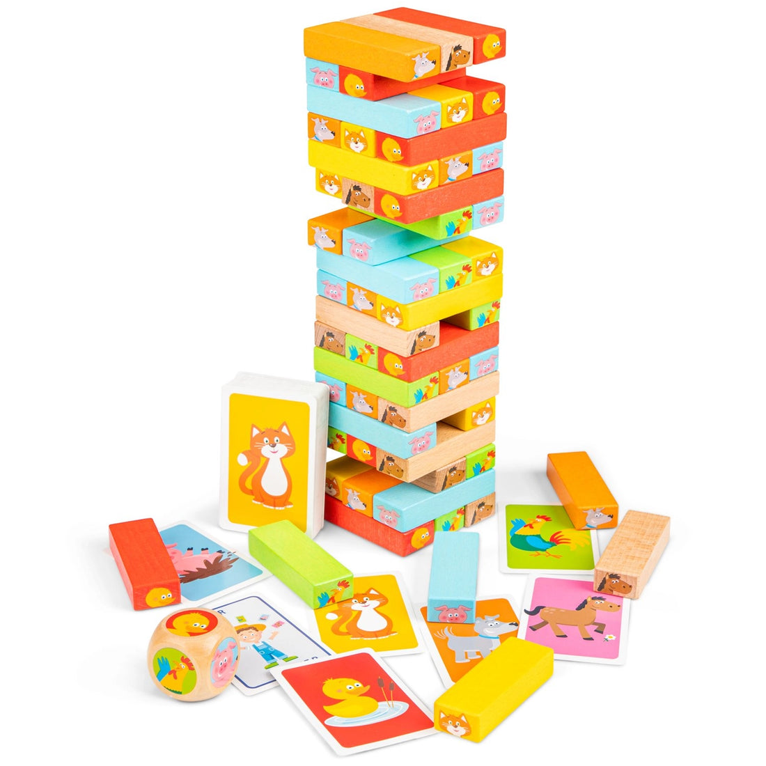 New Classic Toys Jenga game made of FSC® 100% certified wood