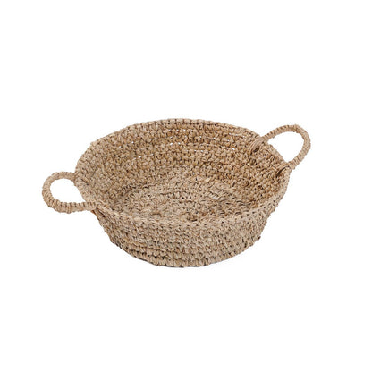 Raffia Basket Tray – Natural (S)