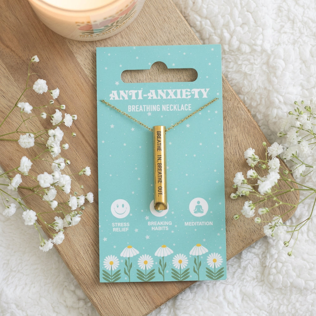 Anti Anxiety Andningshalsband – Breathe In, Breathe Out