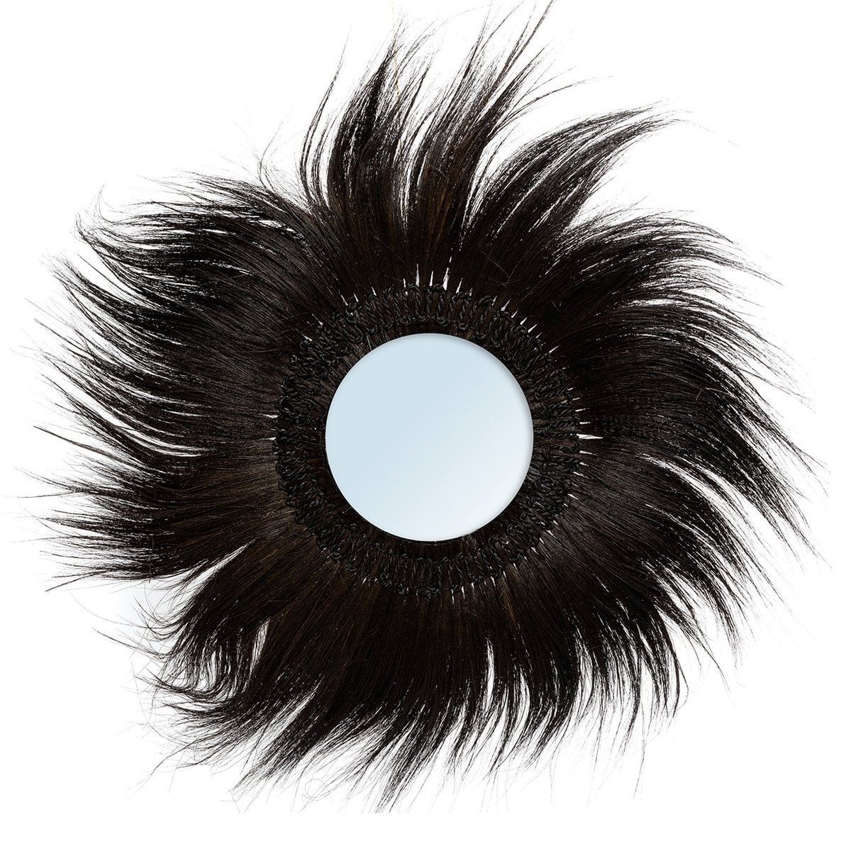 The Simba Mirror - Black -Ø100 cm