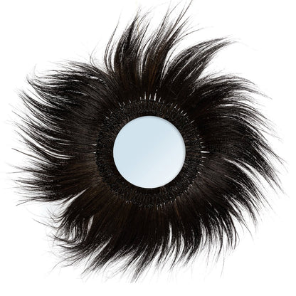 The Simba Mirror - Black -Ø100 cm