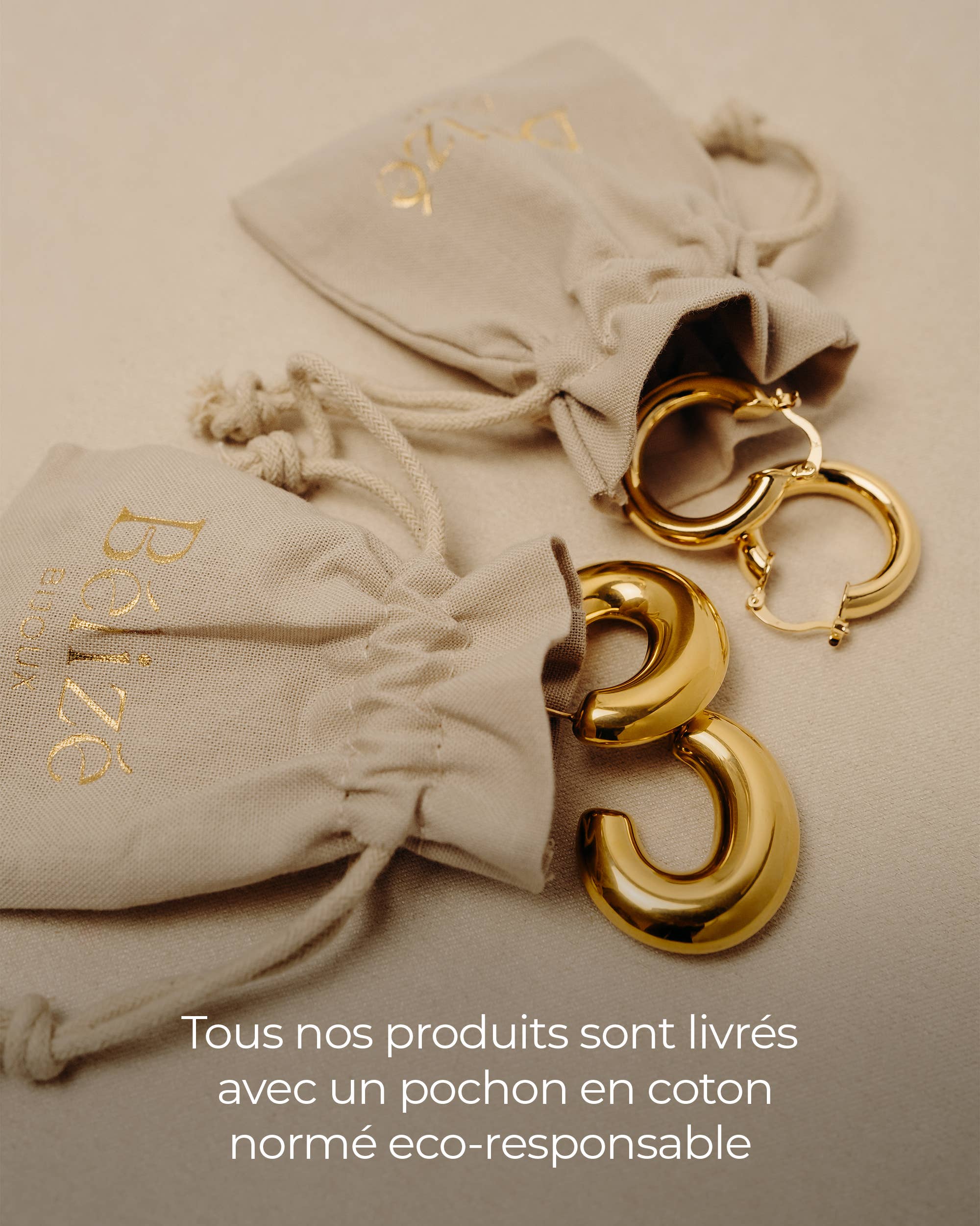 Naëlys halbhoop Ohrringe