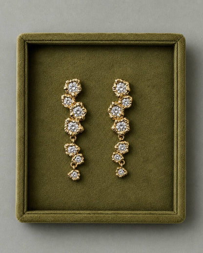 Galene Earrings – 18K Gold-Plated Sterling Silver