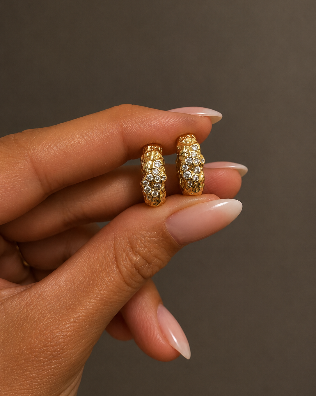 Tellus Earrings – Gold Plated Sterling Silver | NAVA Copenhagen