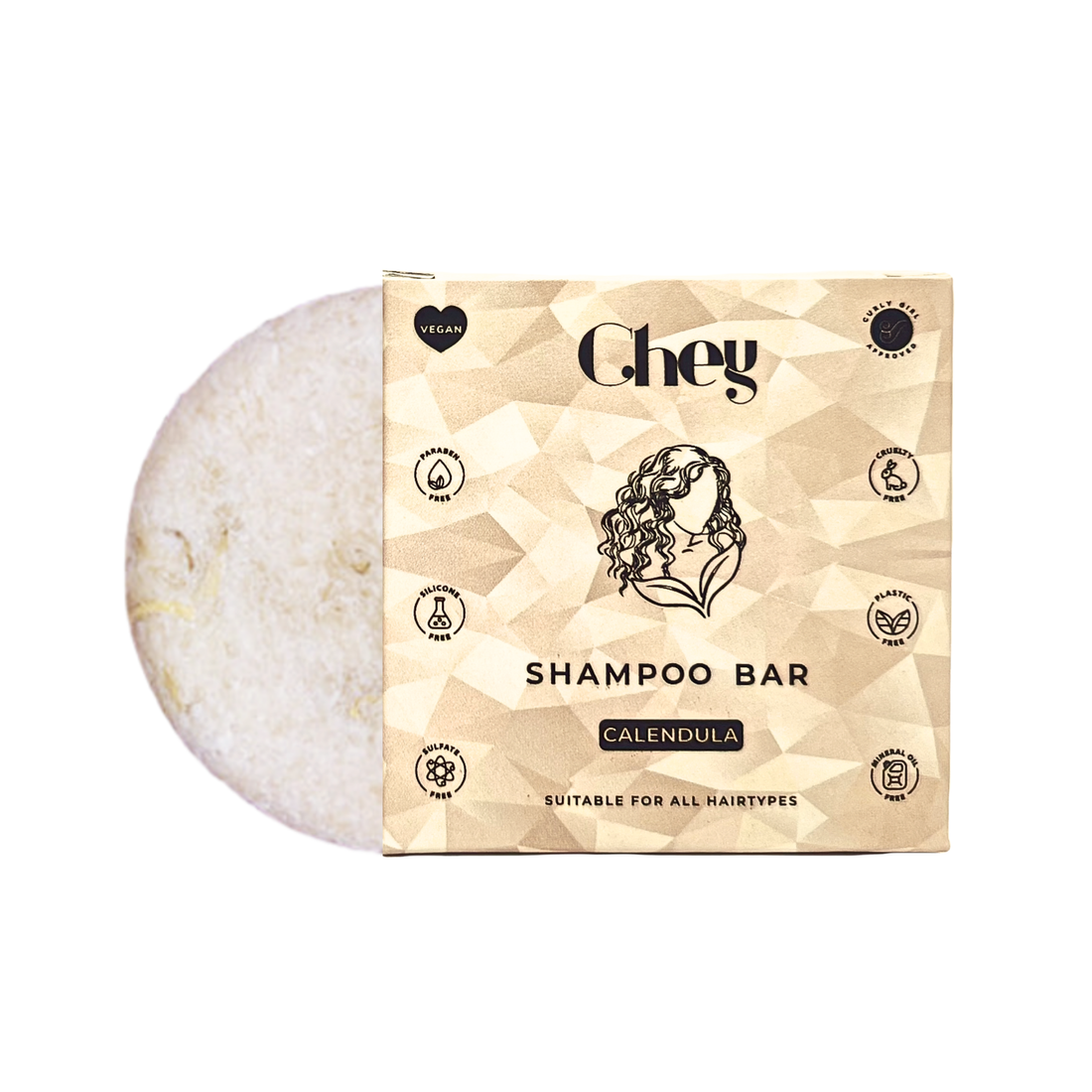 Shampoo Bar Calendula | Motverkar irritation, mjäll och obalans