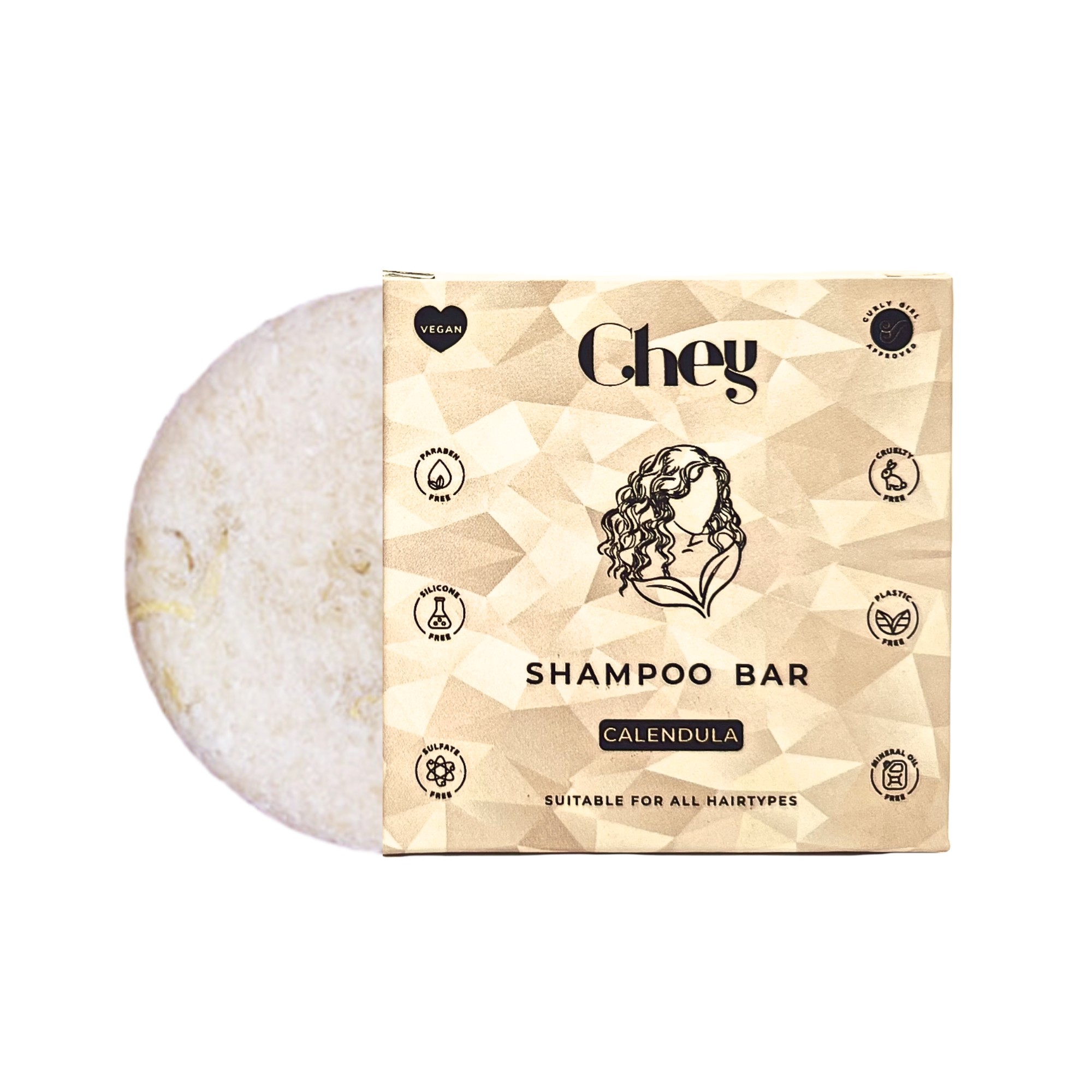 Shampoo Bar Calendula | Motverkar irritation, mjäll och obalans