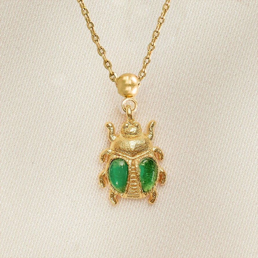 Skarabäus-Anhänger | Agapé Studio Schmuck