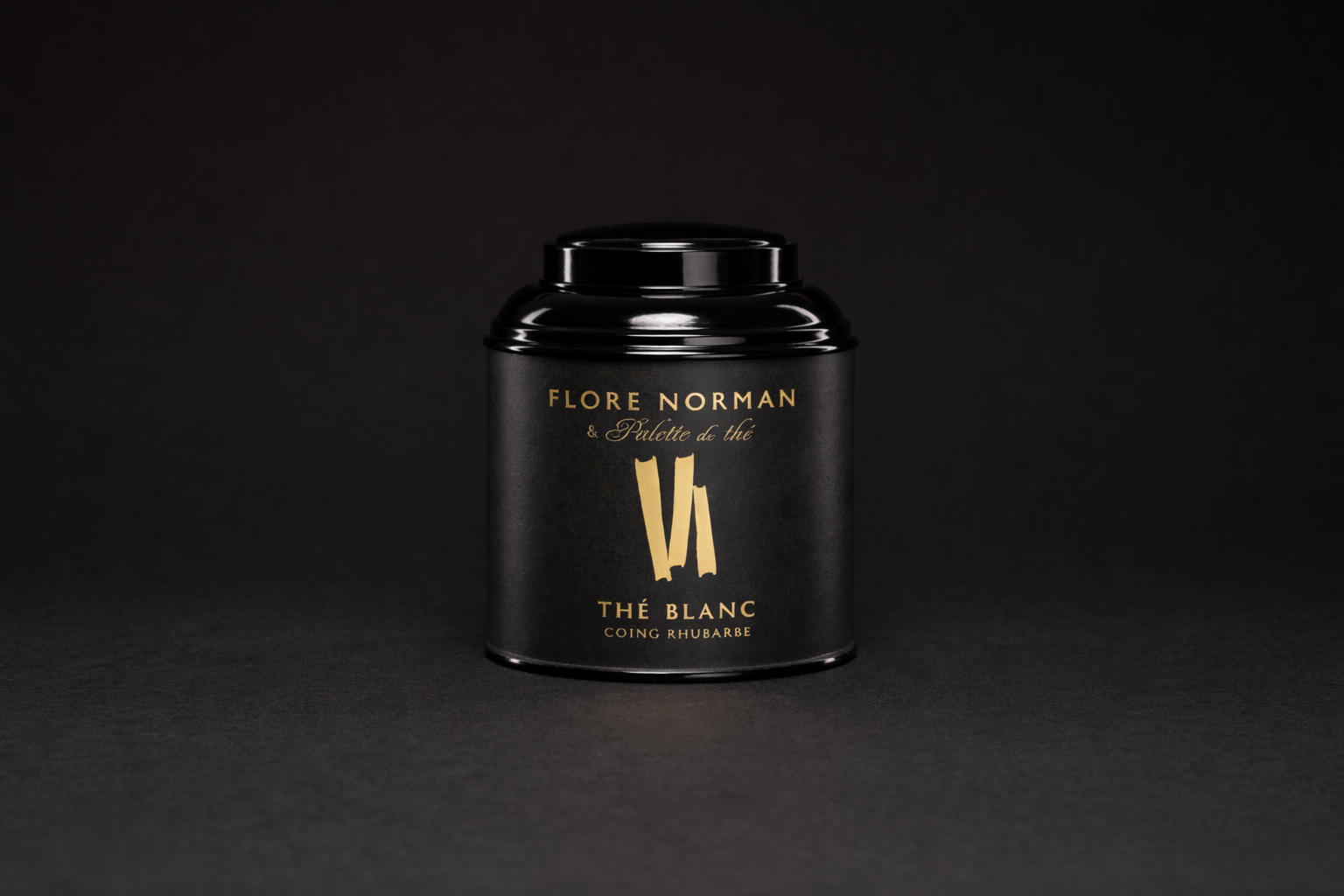 Flore Norman – Rabarber | Vitt te Pai Mu Dan med kvitten &amp; rabarber (40 g)