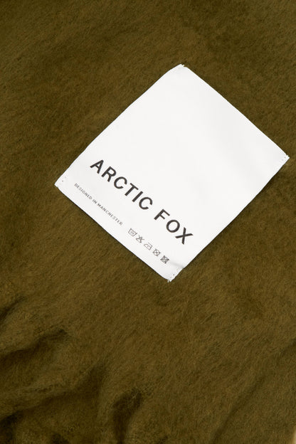 Reykjavik-pläd i Sea Kelp Green | Arctic Fox &amp; Co.