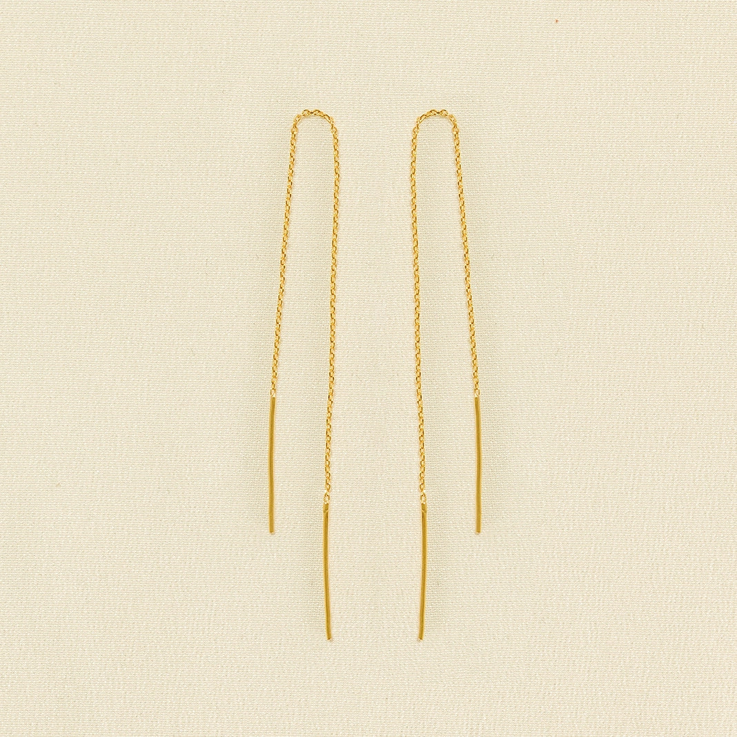 Ariane Earrings | 24k Gold | Agape Studio Jewelry