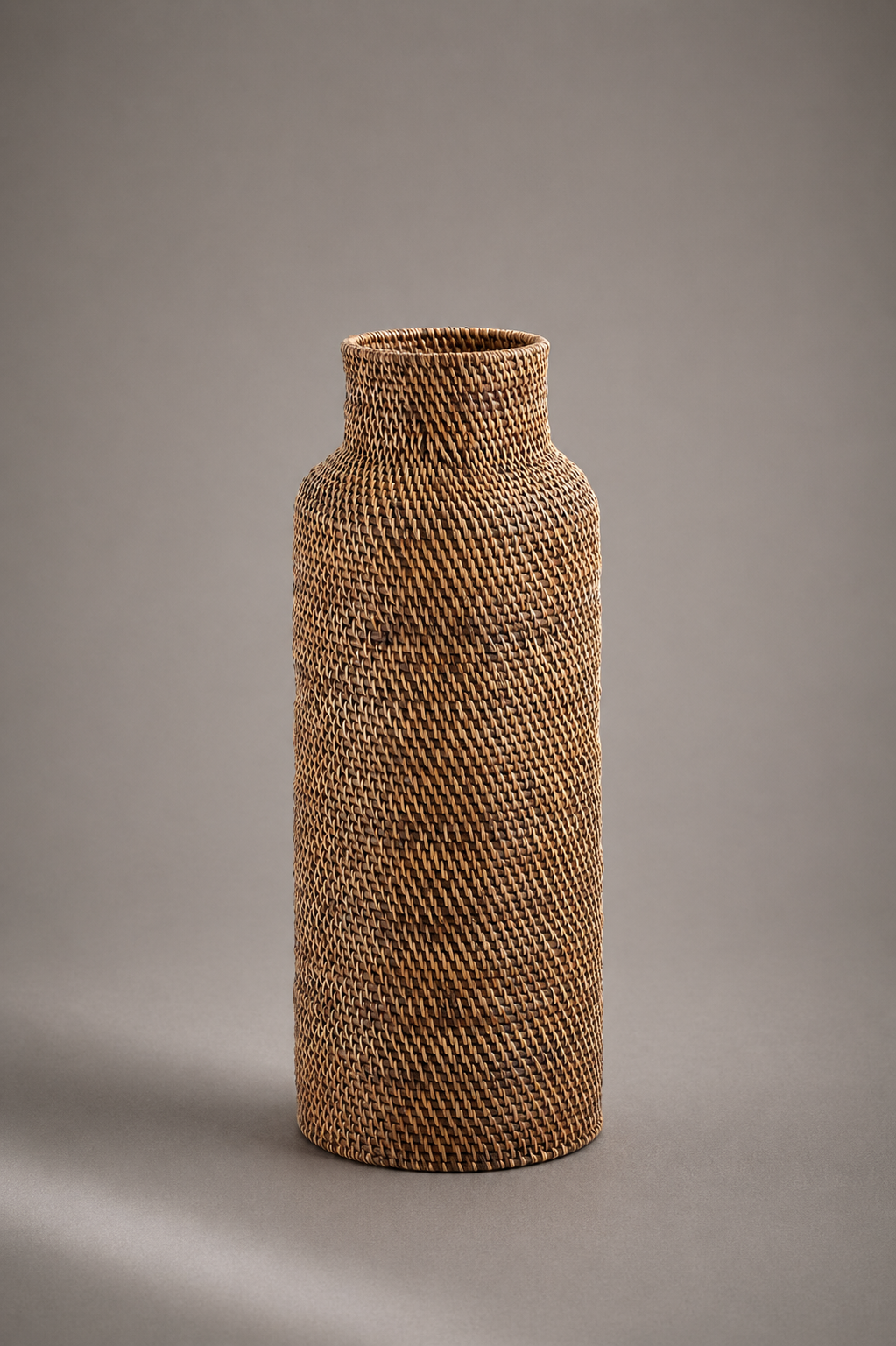 The Colonial Umbrella Basket - Natural Brown