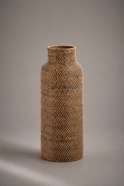 The Colonial Umbrella Basket - Natural Brown