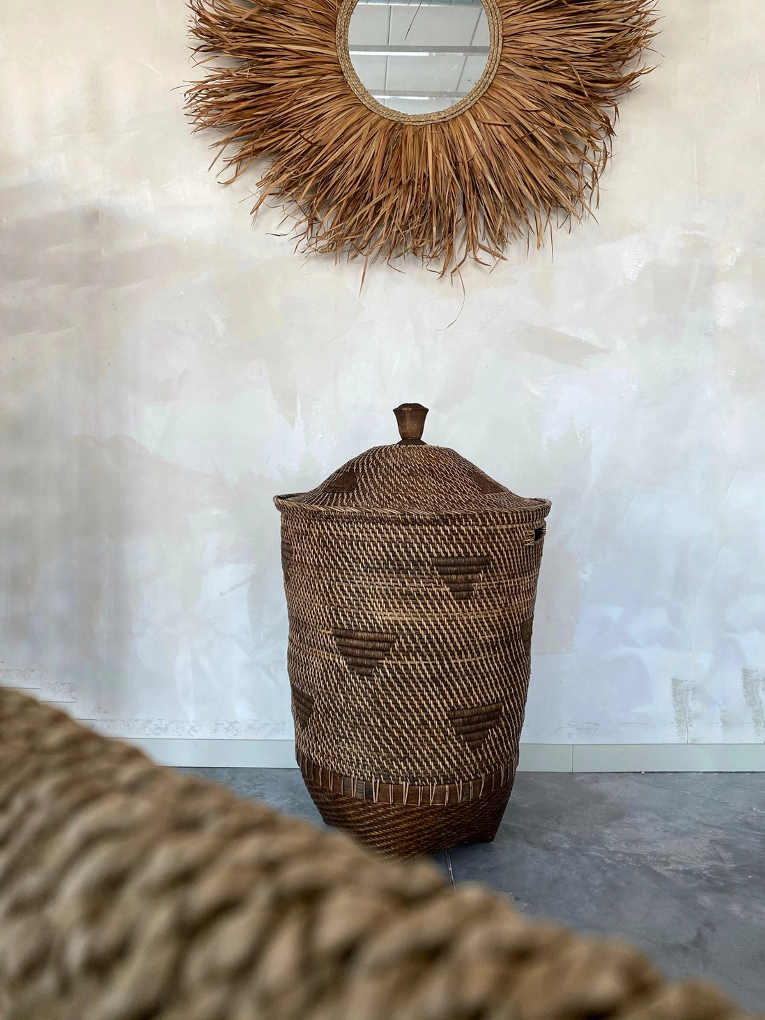 Laundry basket in Colonial style - XL