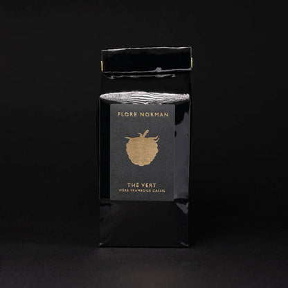 Flore Norman – Hallon | Grönt Sencha-te med björnbär, hallon &amp; svarta vinbär (100 g)