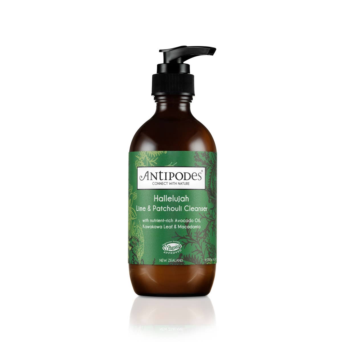 Hallelujah Lime &amp; Patchouli Cleanser &amp; Makeup remover, 200 ml