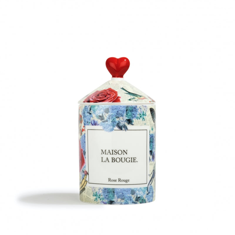 Rose Rouge - Duftkerze in handgefertigter Keramik | Maison La Bougie
