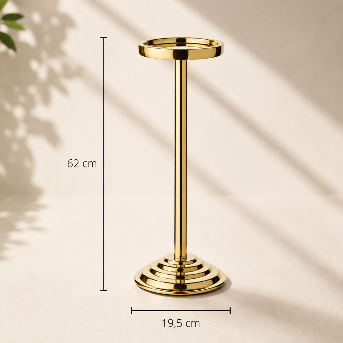 Guldställ för Champagnekylare 62 cm | EDZARD Olbia
