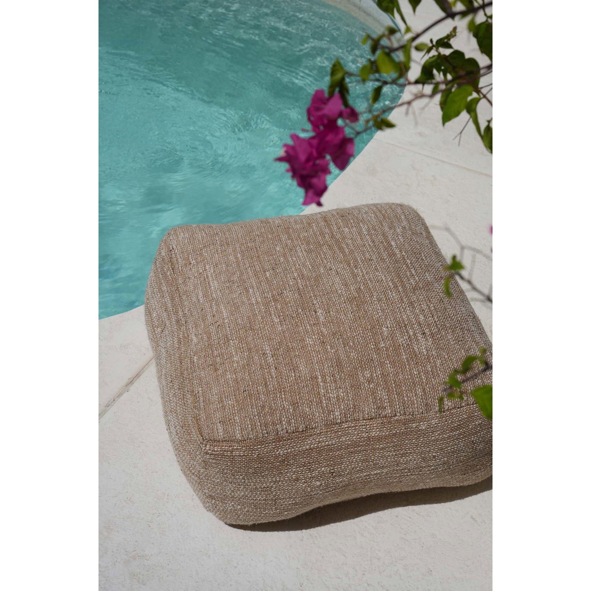 Le Pouf Confortable - Beige