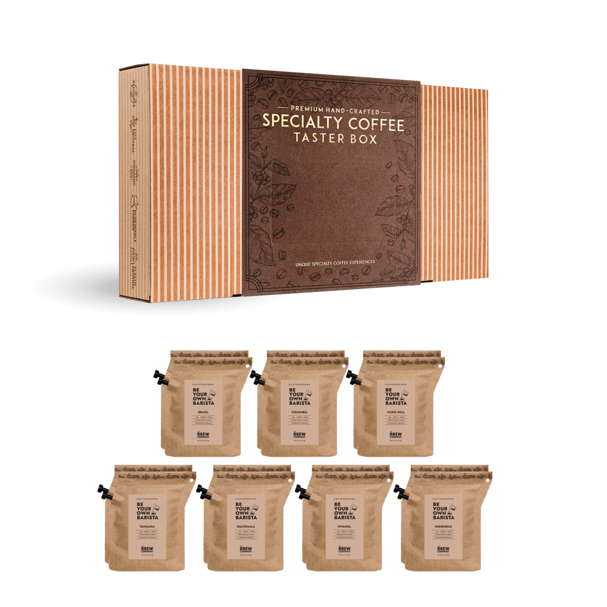 Kaffe presentbox – Coffeebrewer Taster Box | The Brew Company