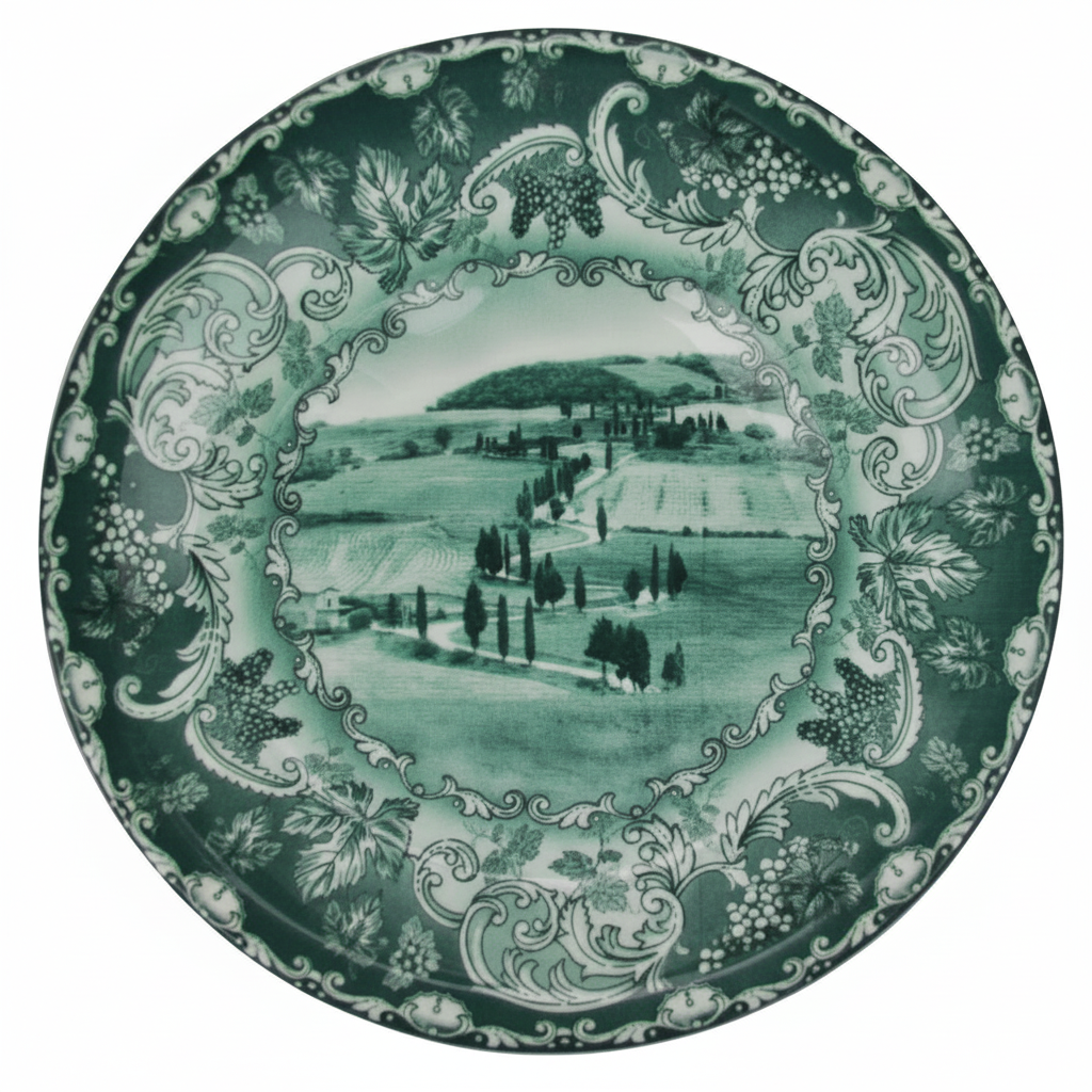 Bolgheri pizzatallrik 31 cm – Italiensk keramik