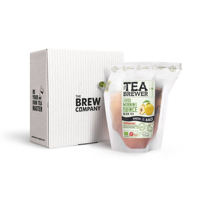 Ekologiskt svart te med kvitten – Good Morning Quince | TeaBrewer