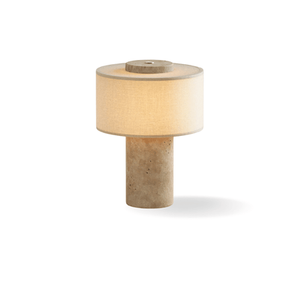 Luzia Bordslampa – Portabel designlampa i massiv Calacatta Viola Marmor | STONESY