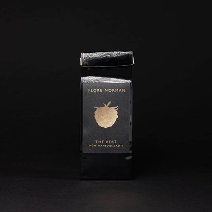 Flore Norman – Hallon | Grönt Sencha-te med björnbär, hallon &amp; svarta vinbär (100 g)