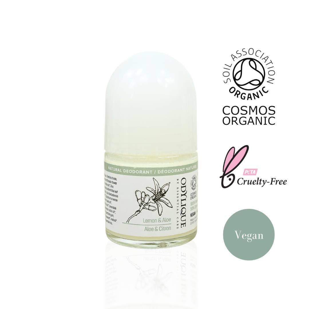 Lemon & Aloe Vera Natural Deodorant