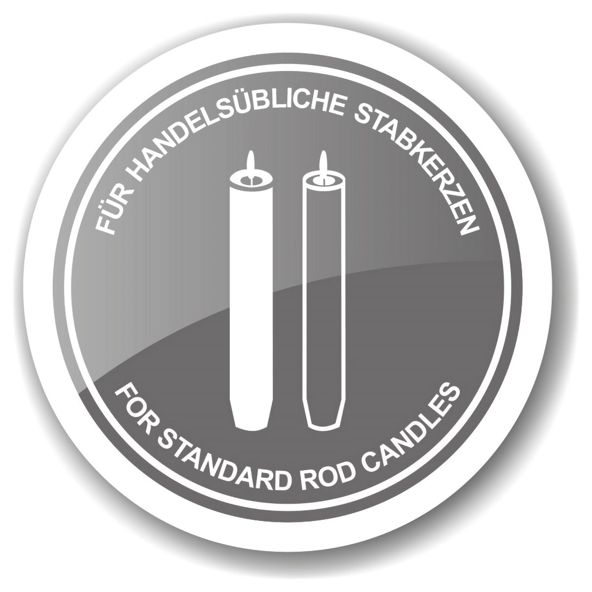 Kent | Silverpläterad ljusstake | Edzard - H 21 cm