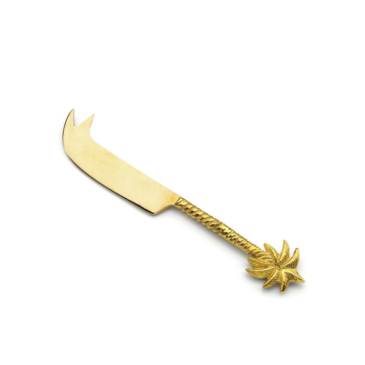 Käsemesser Palm Tree – elegantes Käsemesser aus Messing